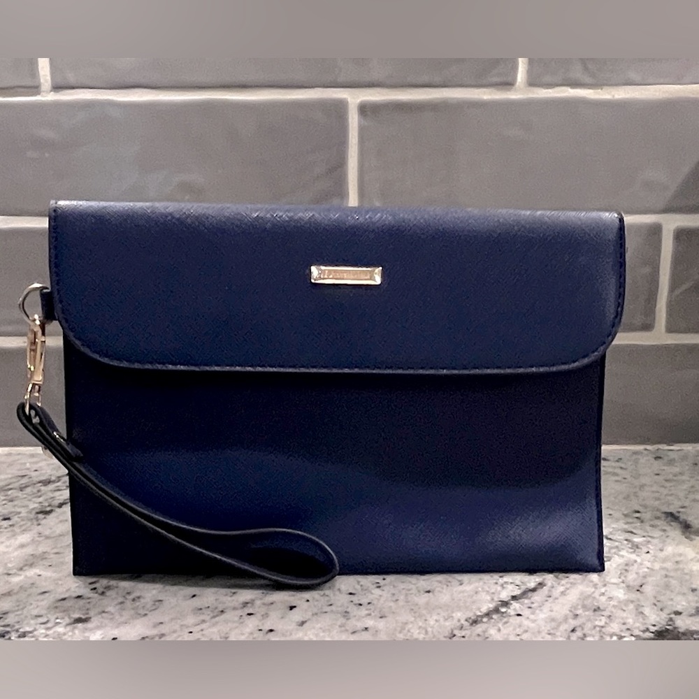 NWOT Elim & Paul Royal Blue Clutch/Wristlet